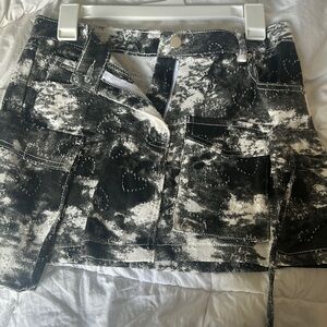 fashion nova cargo skirt